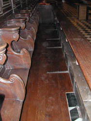 Restauration des stalles  Dompierre-Sur-Helpe